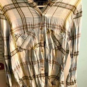 Women’s plaid blouse